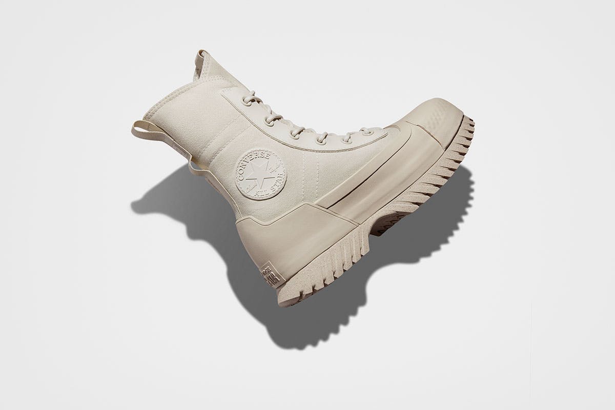 white lugged converse